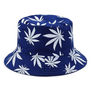 Nuevo diseñador al por mayor moda hoja de arce unisex ala grande logotipo personalizado diseñador alta calidad causal fiesta uso diario sombreros de cubo - Product Image 5