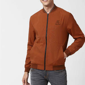 Blouson d'hiver pour homme de haute qualité, best-seller, design personnalisé, col montant en toile, logo sur le devant, prix de gros - Product Image 5