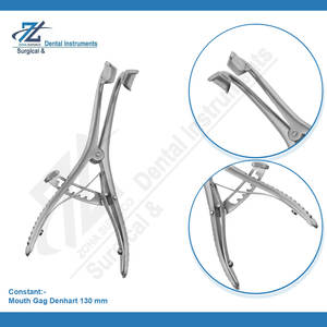 Abrebocas Quirúrgico Dental Manual Reutilizable de Acero Inoxidable Premium Denhart de 130 mm para Uso Hospitalario, Hecho en Pakistán - Product Image 3