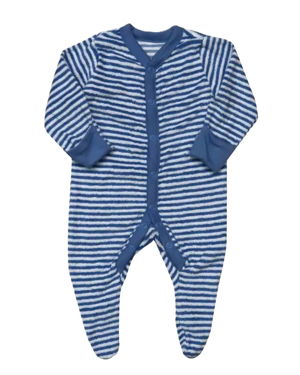 Vêtements excédentaires pour bébés nouveau-nés Combinaisons de nuit en éponge de haute qualité Fourniture en usine en gros Combinaisons de nuit pour bébés en éponge
