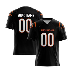 Camiseta de fútbol personalizada para hombre, uniforme personalizado con nombre de equipo y logotipo de número, conjunto impreso cosido, servicio OEM disponible - Product Image 5