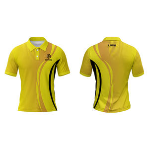 Camiseta de Golf para Hombre con Logotipo Personalizado, Camiseta de Hombre, Corte Ajustado, Transpirable, 100% Algodón Puro, Camiseta Polo Informal - Product Image 5