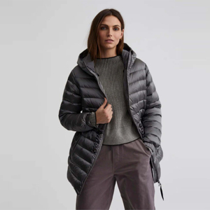 Abrigos acolchados ajustados elegantes para mujer Chaquetas de invierno ligeras y aisladas para chaquetas acolchadas cómodas de moda informal - Product Image 2