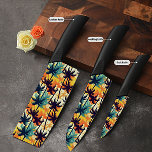 Juego de Cuchillos de Chef con Hojas de Cerámica Premium 2026, Mangos de Plástico, Afilados, para Entusiastas de la Cocina, en Existencia - Product Image 4