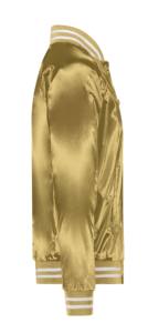 Veste universitaire dorée pour hommes en fermeture éclair veste universitaire de haute qualité vestes de taureaux pour chicago - Product Image 5