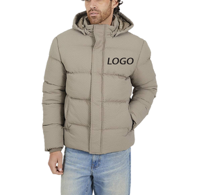 Giacca Invernale Imbottita Personalizzata per Uomo con Tasche Interne ed <span class=keywords><strong>Esterne</strong></span>, Calda Moda Outdoor, Stile Top per Coppie, Cappotto Trapuntato - Product Image 4