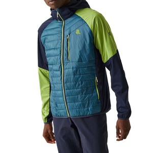 Chaqueta Híbrida de Invierno para Hombre, Estilo Urbano, con Cierre, Ajustada, Ligera, Acolchada, con Cuello Alto y Resistente al Viento - Product Image 1