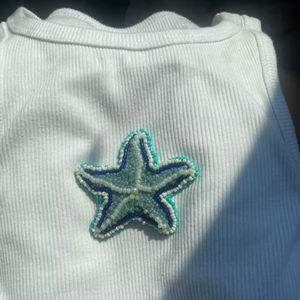 Chaîne perlée en plaqué rhodium noir pierre de lune arc-en-ciel-4-5mm breloques de bijoux remplies d'or pour la fabrication de bijoux taille de perle - Product Image 1