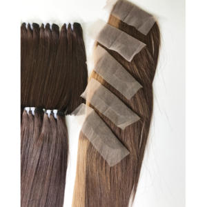 Bonestraight ลูกไม้ใสติดหนังกำพร้า18นิ้ว100% ผมมนุษย์สีเบอร์กันดี - Product Image 4