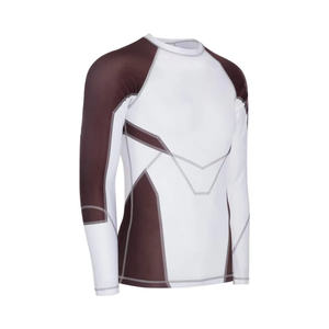 Custom <b>Surf</b> Rash Guard Long Sleeve Swimwear Nylon Spandex Swimsuit Men UPF50 Rash Guard Upf 50+ Long Sleeve Rash Guard - Product Image 1