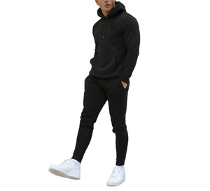 Survêtements d'hiver à capuche pour hommes, streetwear, prix bas, haute qualité, vente en gros, 100% coton, personnalisable - Product Image 2