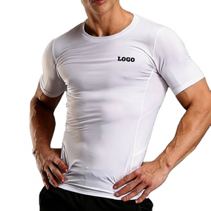 Camiseta de Secado Rápido, Absorbente de Humedad, Ajustada, Transpirable, de Nailon, para Gimnasio, Running, Fitness y Ejercicio - Product Image 2