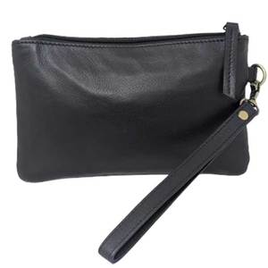 Venta directa de fábrica, diseño elegante, monedero de cuero, informal, acabado de guijarros, billetera con cremallera, precio razonable, función portátil - Product Image 6