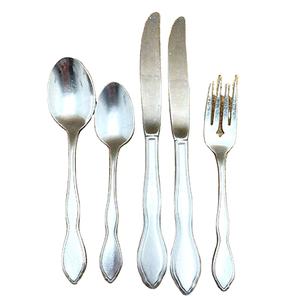 Juego de Cubiertos de Acero Inoxidable de Diseño Único con Mango Hecho a Mano, Aspecto Real, Juego de Cubiertos de Lujo para Restaurante, Boda, Hogar - Product Image 1