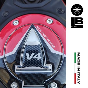 Adesivo protettivo 3D per tappo serbatoio carburante per Ducati Multistrada V4 2021 - Product Image 5