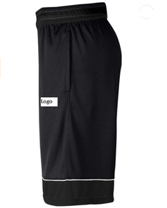 Pantalones cortos de baloncesto para hombre, 11 pulgadas, holgados, cintura elástica, con cordón interno bordado - Product Image 3