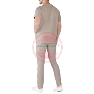 Medical Premium Quality Hospital Uniforms / Top Quality Medical Nursing Men <b>Scrubs</b> <b>Sets</b> - Product Image 4
