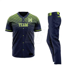 Uniforme de Béisbol con Costuras Resistentes, Conjunto de Uniforme de Béisbol para Prácticas, Juegos y Torneos - Product Image 2
