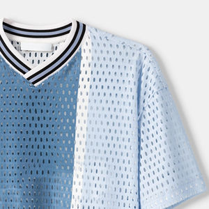 Design haut de gamme 100% coton maille T-shirts pour hommes couleur unie été T-Shirt maille T-shirt pour hommes Slim Fit fabriqué par Dikson Sports - Product Image 4