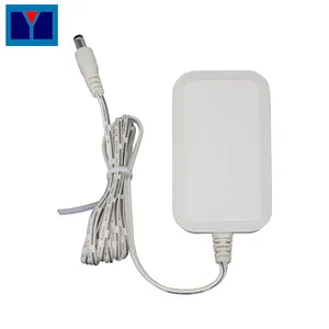 2024 nuova tendenza 12v 3a plug in adattatore di alimentazione con connettore 5.5*2.5mm 5.5*2.1mm