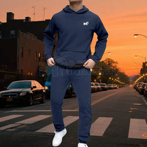 Survêtement pour homme en matériau durable, confortable, coupe ajustée, vêtements de sport pour homme, survêtement pour homme en vente - Product Image 2