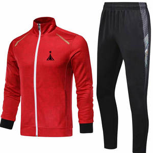 Ropa Deportiva Ligera, Chándal de Fútbol, Chaqueta y Pantalones Cálidos, Elásticos y Cómodos - Product Image 2