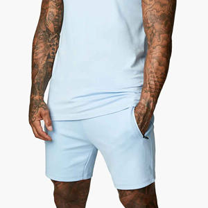 Wholesale <b>mens</b> <b>5</b> <b>inch</b> <b>Inseam</b> Custom Polyester Cotton <b>Shorts</b> <b>Men</b> With Pockets Breathable Fashion Sweatpants Summer Beach <b>Short</b> - Product Image 5