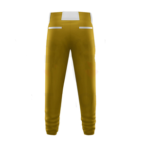 Pantalons de baseball unisexes de qualité supérieure, 100% polyester, antibactériens, séchage rapide, respirants, logo personnalisé, couleur personnalisée, vente en gros - Product Image 2