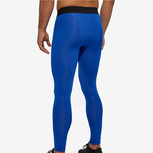 Leggings ajustados para hombre, ideales para correr, gimnasio y deporte, con logo personalizado. - Product Image 2