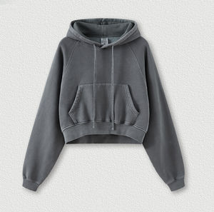 Sweat à Capuche Décontracté de Grande Taille et Respirant en Polyester et Coton Imprimé Numérique Anti-Rides pour Femmes Imprimé par Transfert de Chaleur - Product Image 6