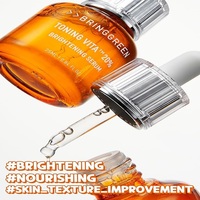 BRING GREEN Sérum Éclaircissant à la Vitamine C 20% Vita Toning 25ml Végan Revitalisant Visage et Yeux Anti-Rides Anti-Âge Soin des Taches Brunes