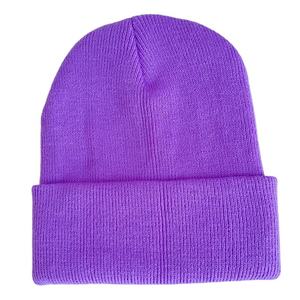 Warm knitted beanie hat soft winter thermal stretch fit cozy outdoor essential comfortable cold <b>weather</b> headwear for men <b>women</b> - Product Image 3