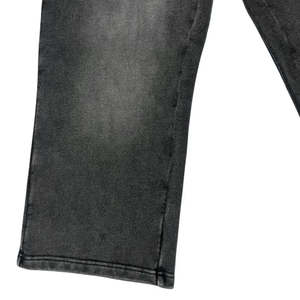 Pantalon de survêtement pour homme en coton éponge français avec taille moyenne ceinture élastique jogger décontracté personnalisé pantalon de survêtement délavé à l'acide - Product Image 1