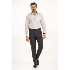 Camisas de Vestir Casuales para Hombre, Corte Moderno MN-FS-DP25-066, 100% Algodón Popelina, Antiarrugas, Tinte Liso - Product Image 1
