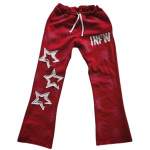 Pantalon de survêtement unisexe en molleton de coton de haute qualité taille personnalisée style décontracté respirant grande taille design d'hiver plat pour hommes femmes - Product Image 2