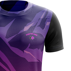 T-shirt de performance pour hommes Tissu léger Séchage rapide Design personnalisé Parfait pour le sport et le fitness Matériau respirant et doux - Product Image 5