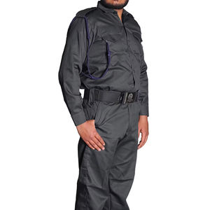 Hommes Nouvel Arrivage Uniforme de garde de sécurité Vêtements de travail Vente en gros Logo personnalisé Durable Plus Size Combinaison de sécurité à séchage rapide Streetwear - Product Image 5