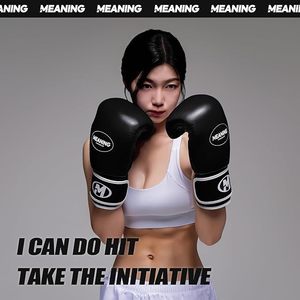 Guantes de Boxeo de Piel Sintética de Alta Calidad, 8 OZ, para Entrenamiento de Artes Marciales, Kickboxing, Sparring, Muay Thai - Product Image 4