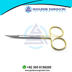 Ciseaux fins chirurgicaux de théâtre d'opération de TC vasculaire Ciseaux d'infirmières dentaires d'hôpital médical Super Cut Instruments chirurgicaux - Product Image 6