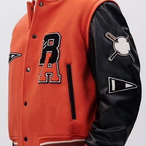 เสื้อแจ็กเก็ตผ้าวูลสำหรับผู้ชายป้ายและโลโก้สำหรับปัก - Product Image 6