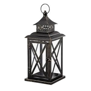 Linternas de Metal de hierro ecológicas hechas a mano de la mejor calidad, diseño moderno, portavelas de Color personalizado para Bodas de Navidad - Product Image 1