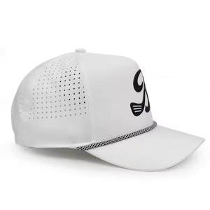 Haute qualité étanche Baseball Golf 5 panneaux Jersey chapeau broderie personnalisée découpé au Laser Logo à la mode Hip Hop en gros Pakistan - Product Image 2