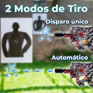 Automatic Blaster Machine Gun Hydrogel <b>Paintballs</b> with Hydrogel Bullets - Product Image 6