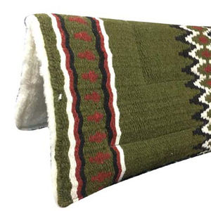 Tapis de selle en laine haute densité de qualité supérieure pour l'équitation de dressage occidental Confort supérieur Performance du cheval améliorée Tissu respirant - Product Image 3