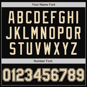 Custom <b>Black</b> Customized Bomber Varsity Letterman Zipper Jacket Windbreaker Streetwear Vintage Men's Varsity Jacket - Product Image 3