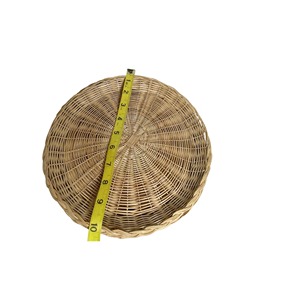 Plat de service en rotin festif de qualité supérieure, artisanat, cadeau de Noël, parfait pour la décoration intérieure moderne - Product Image 6