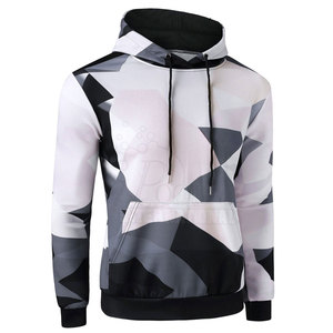 เสื้อฮู้ดพิมพ์ลายสำหรับผู้ชาย,เสื้อมีฮู้ดสำหรับผู้ชายดีไซน์ OEM พิมพ์ลายแบบระเหิดระบายอากาศได้ตามต้องการ - Product Image 2