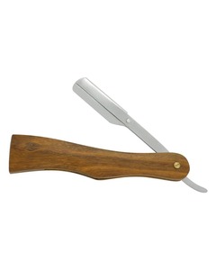 Super Latest Design Shaving <b>Razors</b> straight shaving <b>razor</b> Best wooden Handle shaving <b>razors</b> private label barber - Product Image 5