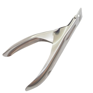 Cortador de Uñas Metálico, Herramientas de Manicura, Cortauñas Artificial Profesional, Duradero, con Abertura de Mandíbula Ancha y Cuchilla Curva - Product Image 1