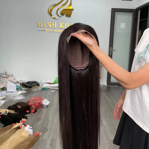 วิกผมต่อแบบติดกาวผมปลอมแบบติดด้านหน้า100% ผมมนุษย์จากเวียดนาม - Product Image 4